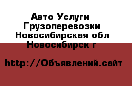 Авто Услуги - Грузоперевозки. Новосибирская обл.,Новосибирск г.